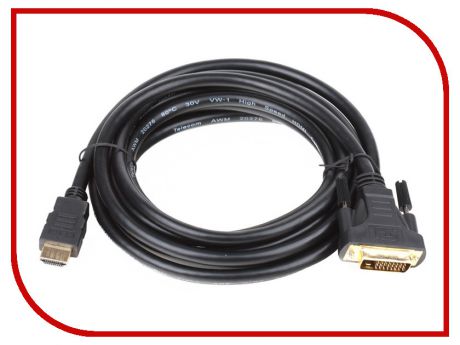 Аксессуар Telecom HDMI M to DVI-D M 3m CG480G-3M