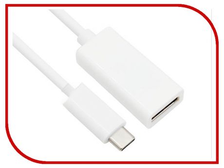 Аксессуар VCOM USB Type-C M to DisplayPort F CU422