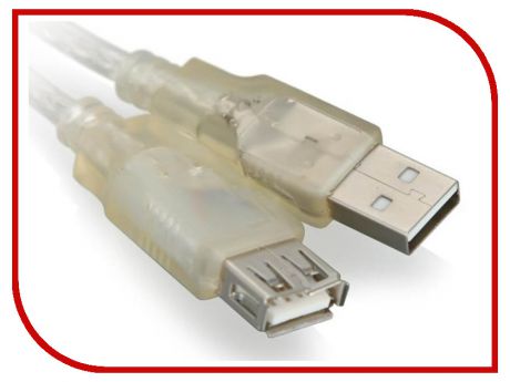 Аксессуар VCOM USB 2.0 AM-AF 3m VUS6936-3MTP