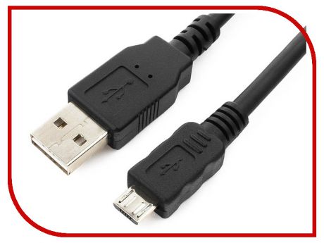 Аксессуар VCOM USB 2.0 M to Micro-B 5P 1m Black VUS6945-1M