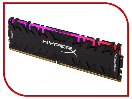 Модуль памяти Kingston HyperX Predator DDR4 DIMM 2400MHz PC4-23466 CL15 - 8Gb HX429C15PB3A/8 