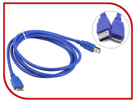 Аксессуар VCOM USB 3.0 AM - Micro USB BM 1.8m VUS7075-1.8M