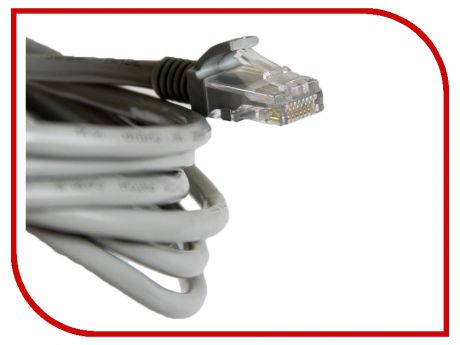 Сетевой кабель TV-COM UTP cat.5e 7.5m NP511-7.5 Grey