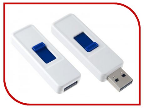 USB Flash Drive 4Gb - Perfeo S03 White PF-S03W004