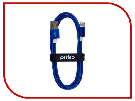 Аксессуар Perfeo USB - Lightning 1m Blue I4311