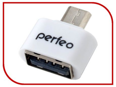 Аксессуар Perfeo USB - Micro USB PF-VI-O003 White