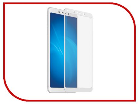 Аксессуар Защитное стекло для Xiaomi Redmi 6 / 6A Red Line Full Screen Tempered Glass Full Glue White УТ000016723