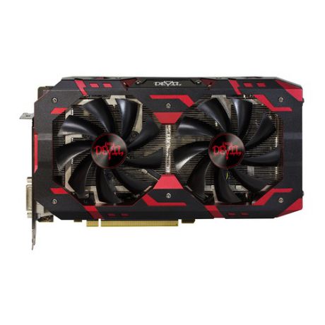 Видеокарта POWERCOLOR AMD Radeon RX 580 , AXRX 580 8GBD5-3DHG/OC, 8Гб, GDDR5, OC, Ret