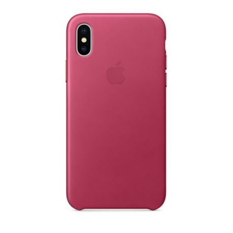 Чехол (клип-кейс) APPLE MQTJ2ZM/A, для Apple iPhone X, розовый
