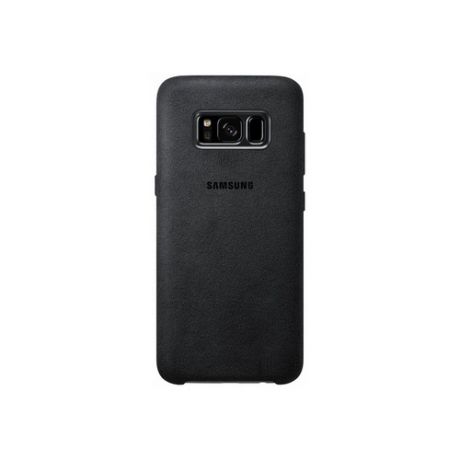 Чехол (клип-кейс) SAMSUNG Alcantara Cover, для Samsung Galaxy S8, темно-серый [ef-xg950asegru]