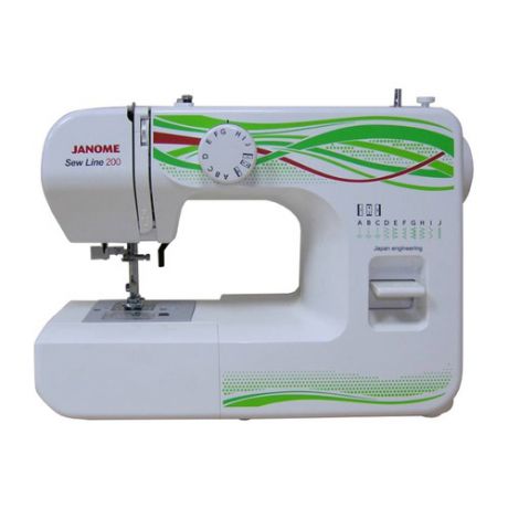 Швейная машина JANOME Sew Line 200 белый