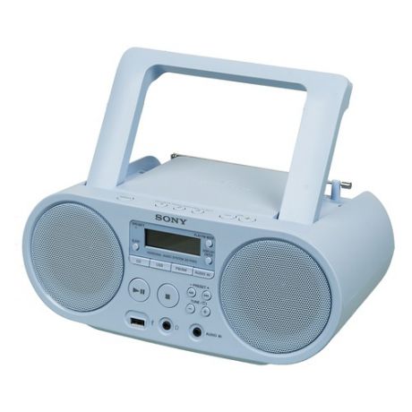 Аудиомагнитола SONY ZS-PS50, голубой