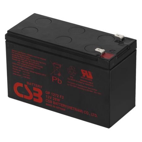 Батарея для ИБП CSB GP1272F2 28W 12В, 7.2Ач [112-00850-00]