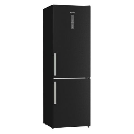 Холодильник GORENJE NRK6192MBK, двухкамерный, черный