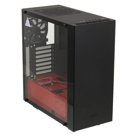 Корпус ATX NZXT S340 ELITE CA-S340W-B4, Midi-Tower, без БП, черный и красный