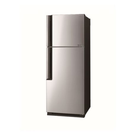 Холодильник SHARP SJ-XE35PMSL, двухкамерный, серебристый