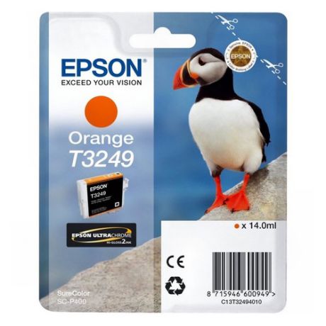 Картридж EPSON T3249 оранжевый [c13t32494010]