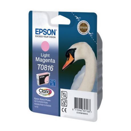 Картридж EPSON T0816 светло-пурпурный [c13t11164a10]
