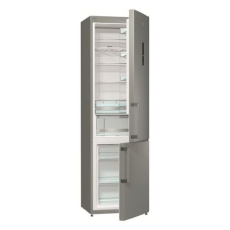 Холодильник GORENJE NRK6201MX, двухкамерный, серебристый