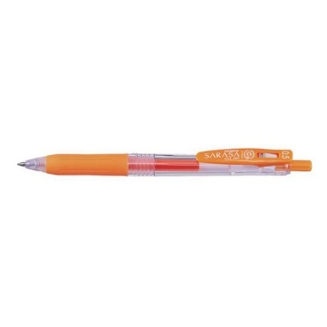Ручка гелевая Zebra SARASA CLIP (JJ15-OR) авт. 0.5мм резин. манжета оранжевый 12 шт./кор.
