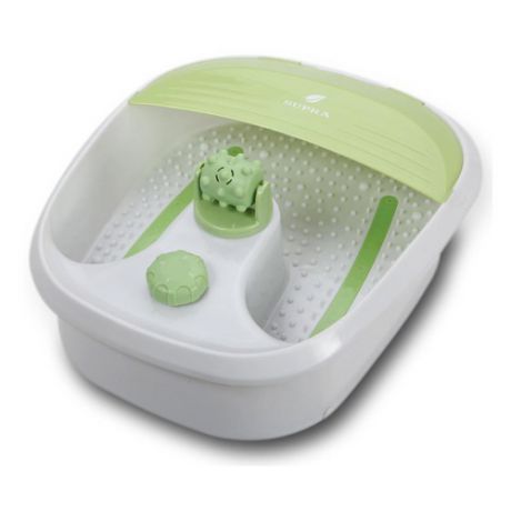 Гидромассажная ванночка для ног SUPRA FMS-101, белый, зеленый