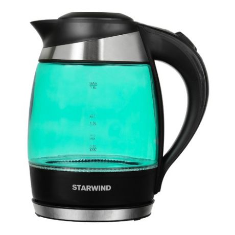 Чайник электрический STARWIND SKG2219, 2200Вт, бирюзовый