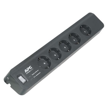 Сетевой фильтр APC PM5B-RS, 1.83м, черный