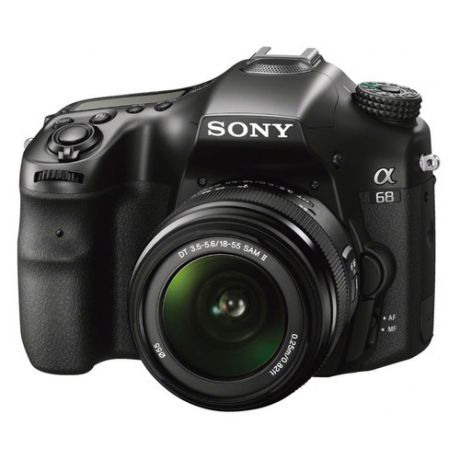 Зеркальный фотоаппарат SONY Alpha ILCA-68K kit ( 18-55 мм f/3.5-5.6), черный