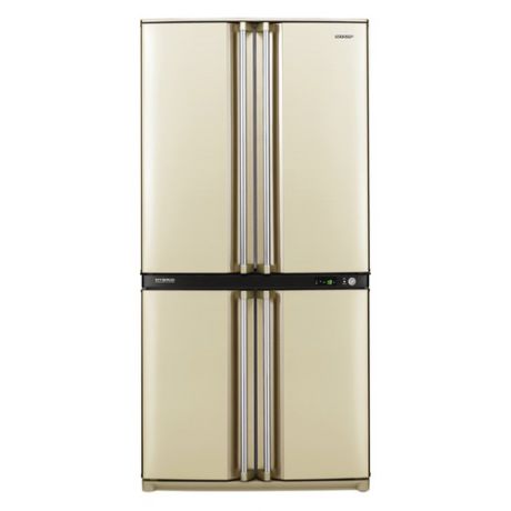 Холодильник SHARP SJ-F95STBE, двухкамерный, бежевый