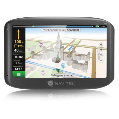 GPS навигатор NAVITEL N500, 5", авто, 4Гб, Navitel, серый