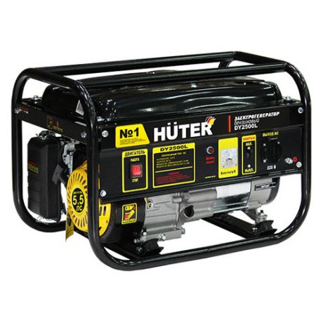 Бензиновый генератор HUTER DY2500L, 220 В, 2.2кВт [dy2500l ]