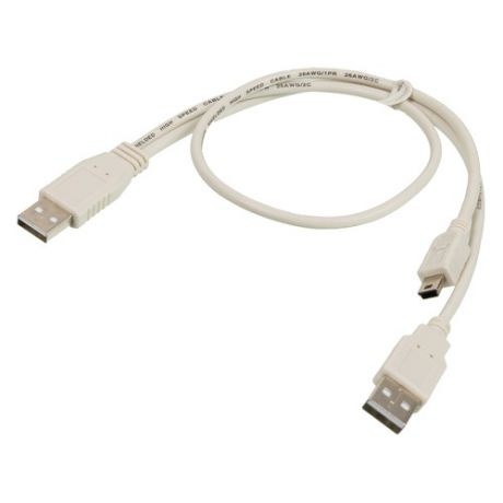 Кабель USB2.0 NINGBO USB A(m) - mini USB B (m), 0.3м