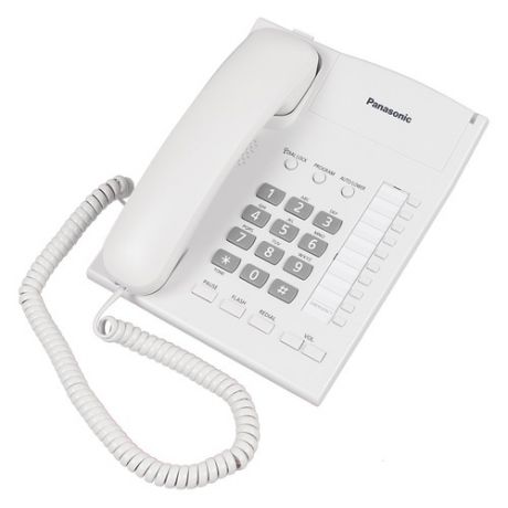 Проводной телефон PANASONIC KX-TS2382RUW, белый
