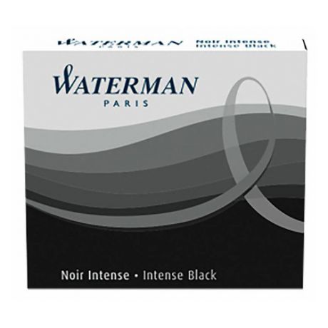 Картридж Waterman International 52011 (S0110940) черный чернила для ручек перьевых (6шт)