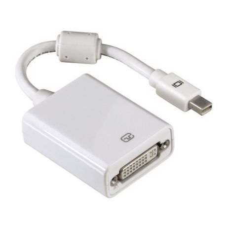 Адаптер Display Port HAMA miniDisplayPort (m) - DVI-D (f), ферритовый фильтр , 0.1м [00053248]