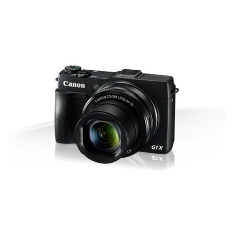 Фотоаппарат CANON PowerShot G1X MARK II , 12.5 - 62.5 мм f/2.0-f/3.9), черный [9167b002 ]