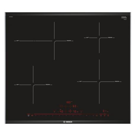 Варочная панель BOSCH PIF675DE1E, индукционная, независимая, черный