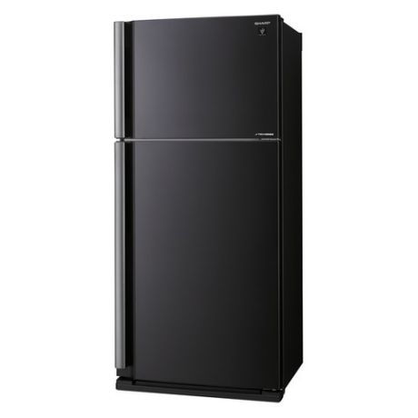 Холодильник SHARP SJ-XE55PMBK, двухкамерный, черный