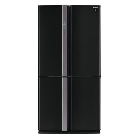 Холодильник SHARP SJ-FP97VBK, трехкамерный, черный