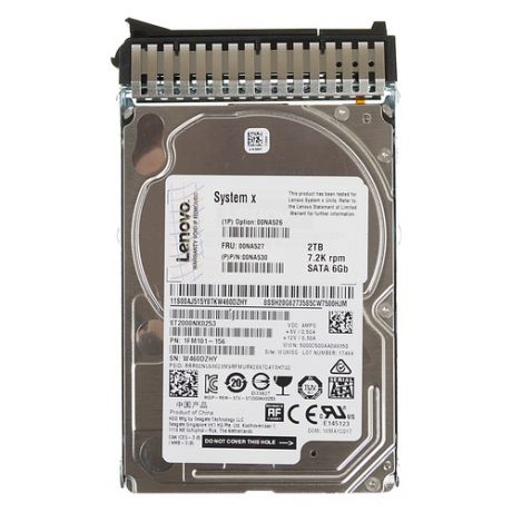 Жесткий диск Lenovo 1x2Tb SATA 7.2K 00NA526 2.5"