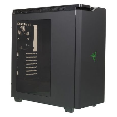 Корпус ATX NZXT H440 Razer CA-H442W-RA, Midi-Tower, без БП, черный и зеленый