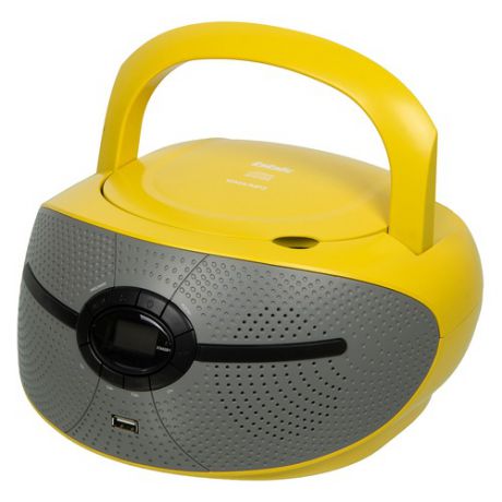 Аудиомагнитола BBK BX195U, желтый