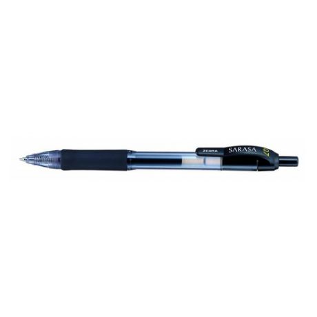 Ручка гелевая Zebra SARASA (JJB3-BK) авт. 0.7мм резин. манжета черный 12 шт./кор.