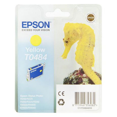Картридж EPSON T0484 желтый [c13t04844010]