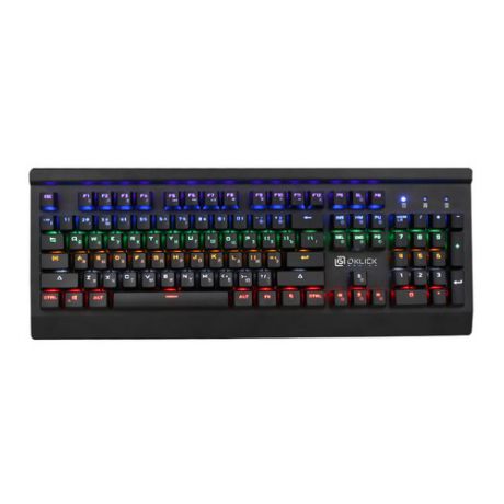 Клавиатура OKLICK 920G IRON EDGE, USB, черный [kw-1522]