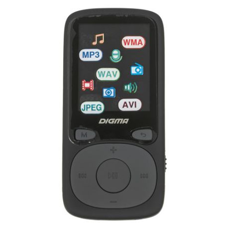 MP3 плеер DIGMA B3 flash 8Гб черный [b3bk]