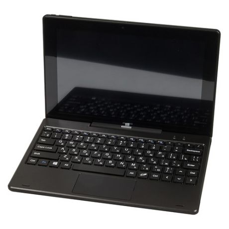 Планшет DIGMA EVE + Keyboard 1801 3G, 2GB, 32GB, 3G, Windows 10 графит [es1049eg]