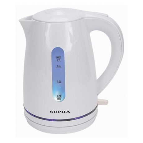 Чайник электрический SUPRA KES-1729, 2200Вт, белый