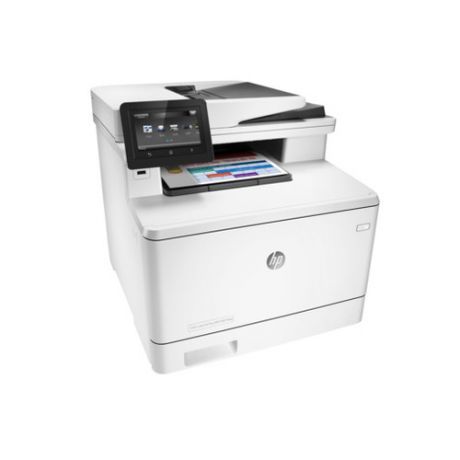 МФУ лазерный HP Color LaserJet Pro M377dw, A4, цветной, лазерный, белый [m5h23a]