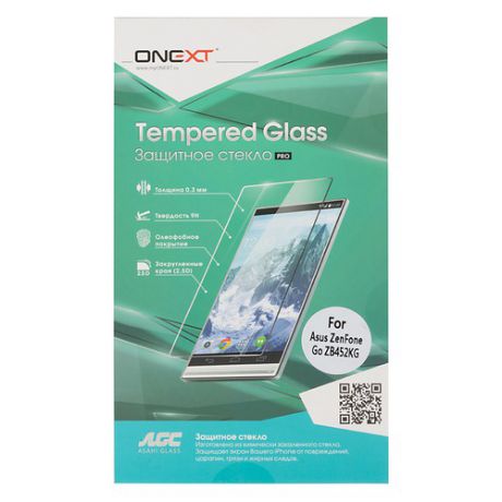 Защитное стекло для экрана ONEXT для Asus Zenfone Go ZB452KG, 1 шт [41111]
